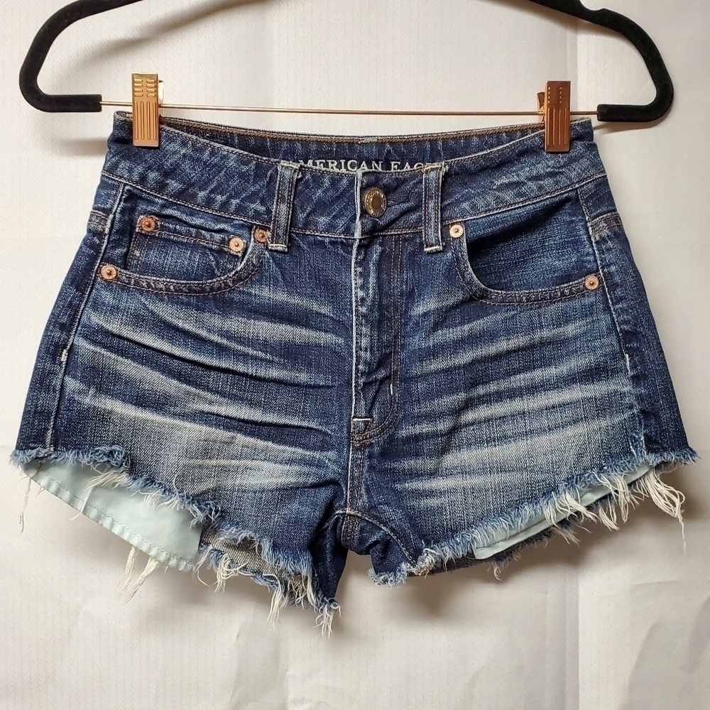 American Eagle Festival Shorts High-Rise